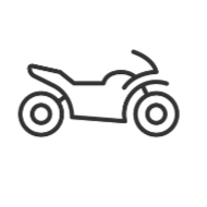 Sportieve motorfiets illustratie