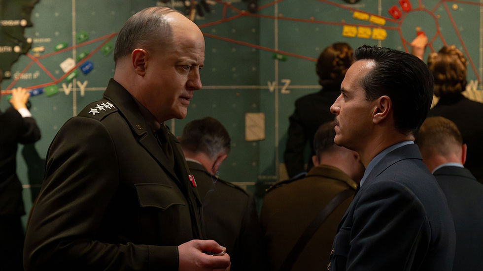 Brendan Fraser and Andrew Scott in Pressure