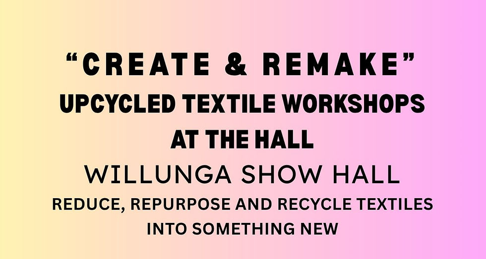 Denim Jewellery Making - Create & Remake - Upcycling Textile Workshop