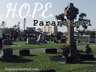 HOPE Paranormal Crossing Over