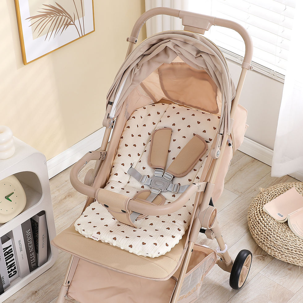 Thumbnail: Soft Baby Stroller Cushion | Breathable Pushchair Liner Mat