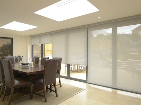 Electric Blinds for Bifold Doors