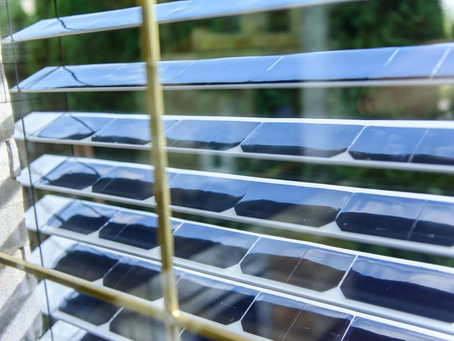 Solar-Powered Window Blinds: A Smart Step Toward Sustainable Living