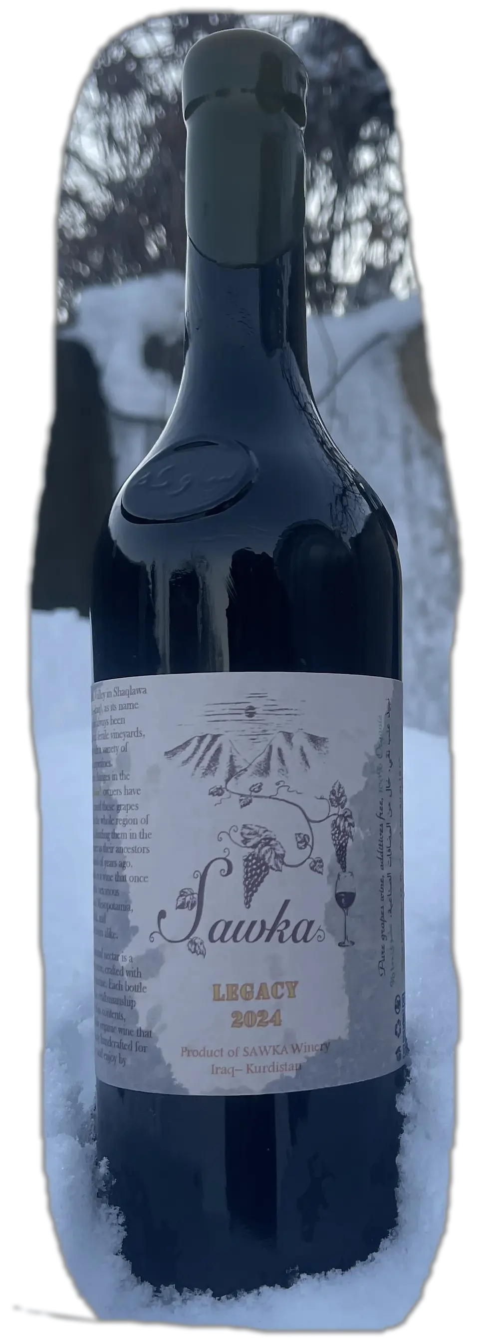 SAWKA Wine Bottle