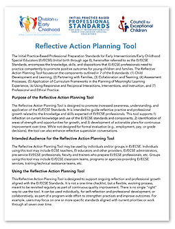 The EIECSE Standards Reflective Action Planning Tool Website Image.png