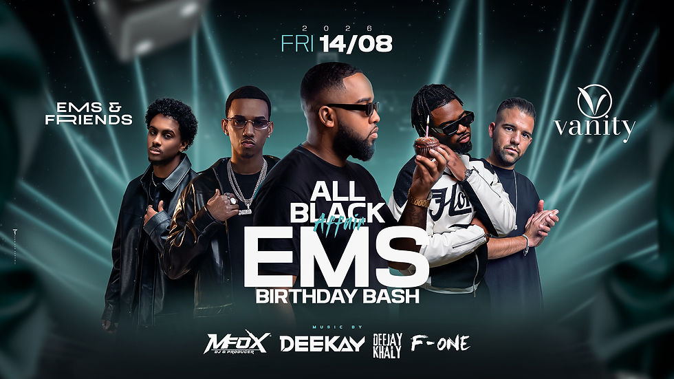 ππ€ EMS BIRTHDAY BASH β ALL BLACK AFFAIR π€π