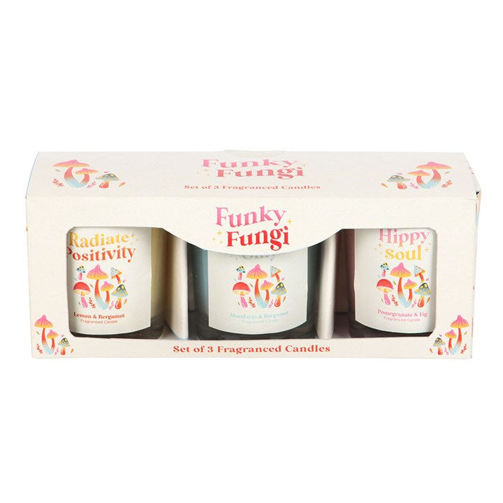 Thumbnail: Funky mushroom candles 