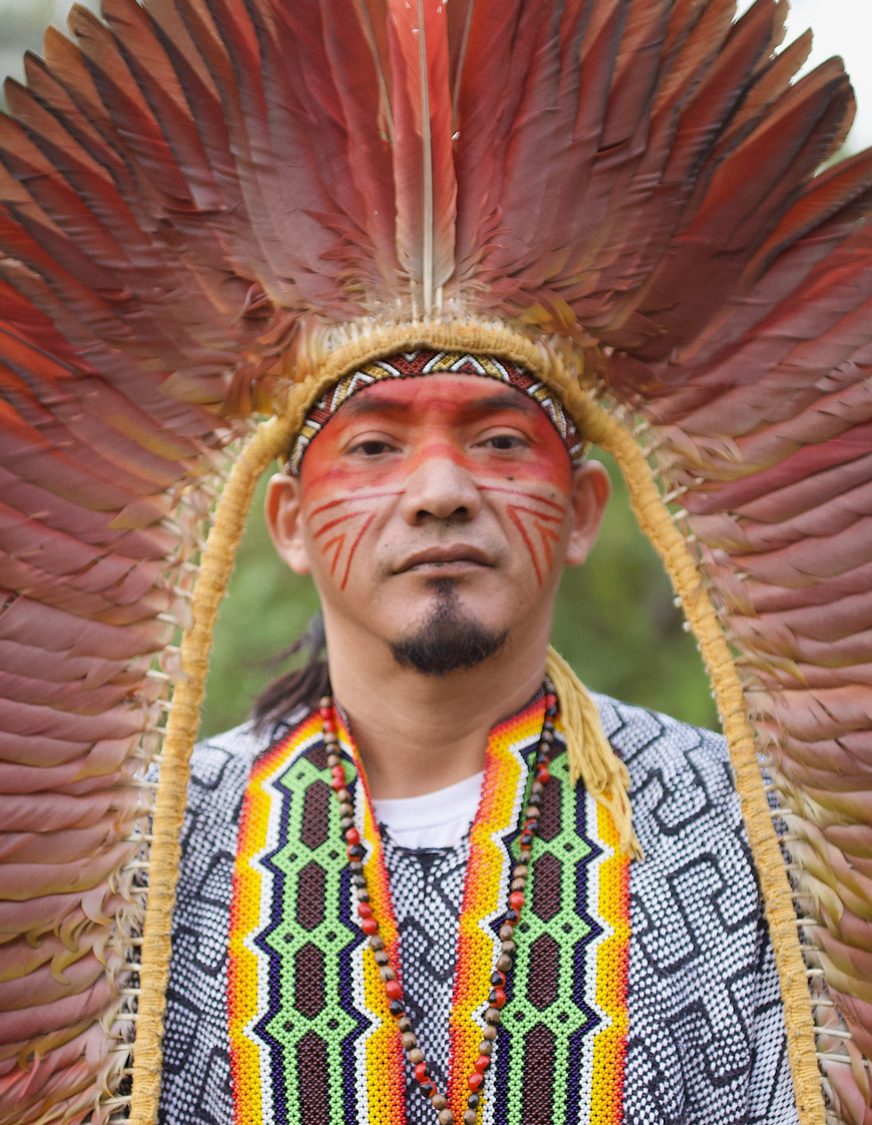 Bixku - Huni Kuin leader pinuya village