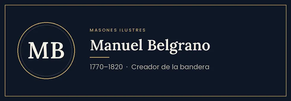 Manuel Belgrano (1770–1820), creador de la bandera
