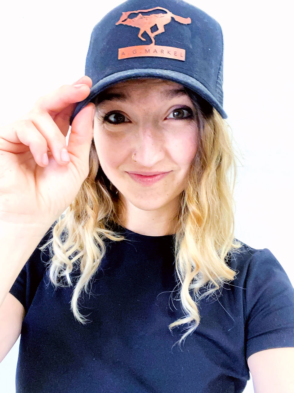 Thumbnail: LEATHER STAMP CAP