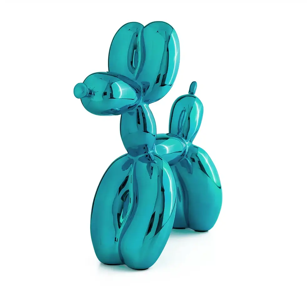 Miniatyrbild: Editions Studio Art - Balloon Dog - Mint Blue