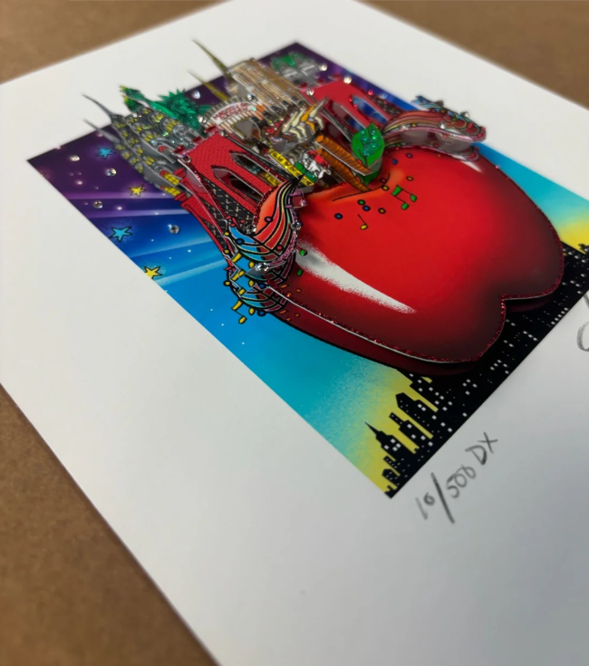 Thumbnail: Artwork from Charles Fazzino 3D Sound of the Little Apple Deluxe