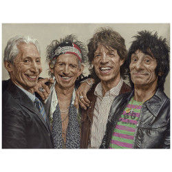 Sebastian Krüger - The Rolling Stones - Charles & Company artwork in limited edition available at Miva Fine Art Gallery Swed