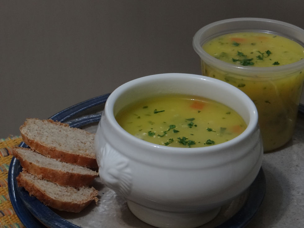 Creme de Mandioquinha 