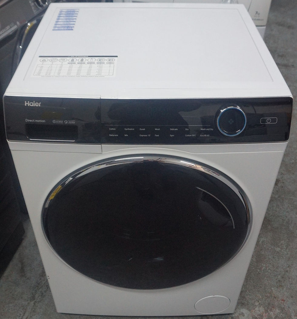 Thumbnail: Haier HWD100-B14979 10/6Kg 1400rpm Freestanding Washer Dryer