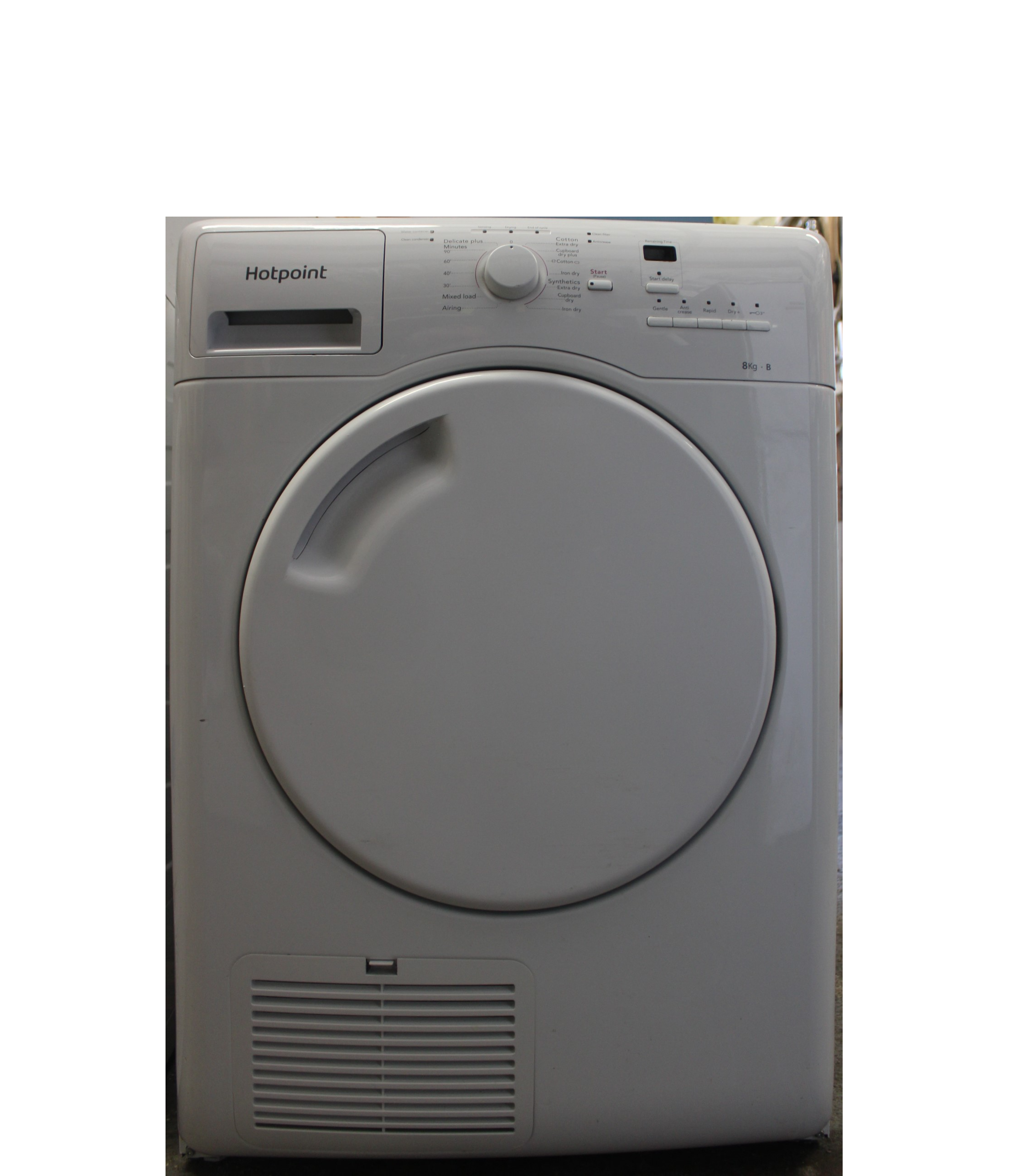 Hotpoint TDWSF83EPZUK Sensor Condenser Tumble Dry 8kg B rated- White