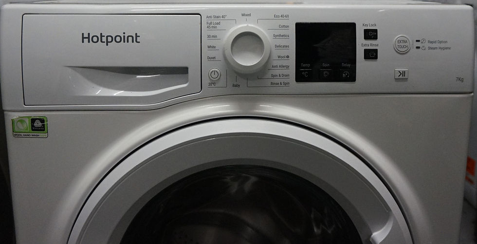 Thumbnail: Hotpoint NSWM743UWUKN Anti-stain 7kg 1400rpm Washing Machine - White