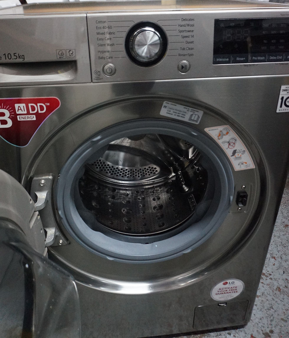 Thumbnail: LG F4V310SNE AI DD 10.5kg 1400 Spin Washing Machine – Graphite