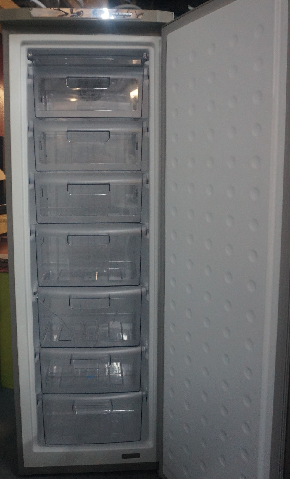 Thumbnail: Prestige PRT225FFZS 450L Tall Freezer - Silver