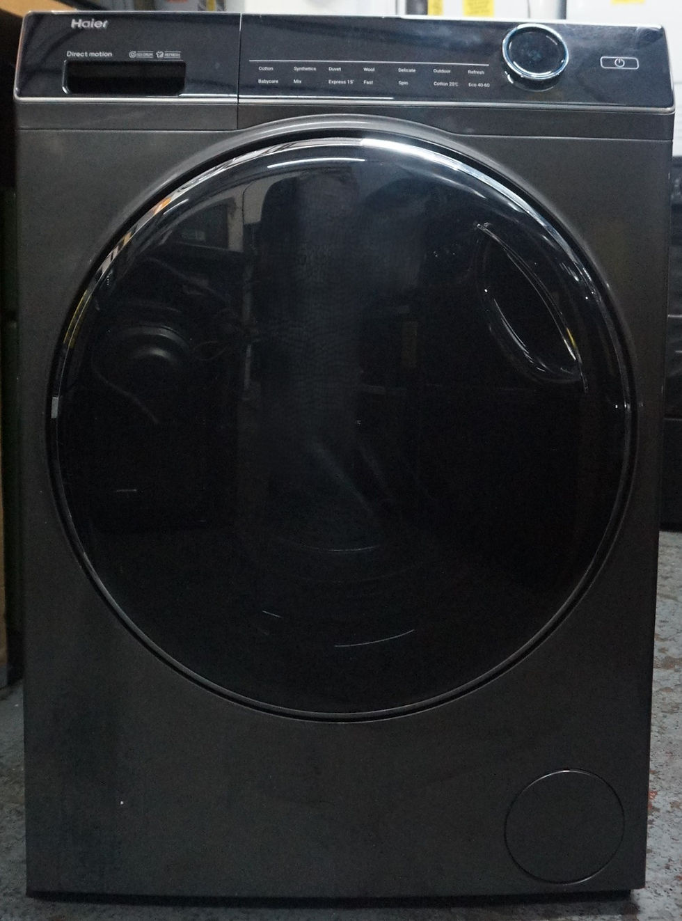 Thumbnail: HAIER I Pro Series 3 HW100-B14979S 10kg 1400 Spin Washing Machine - Graphite