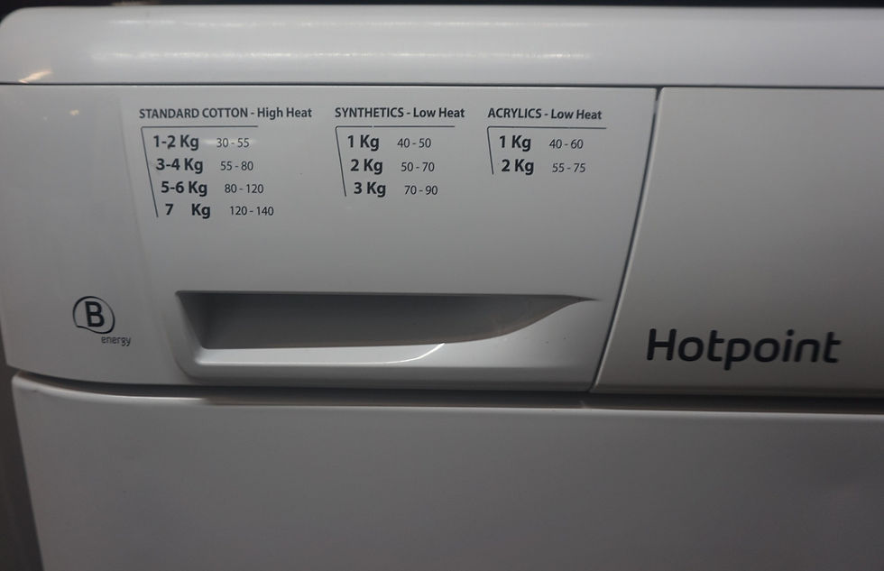 Thumbnail: Hotpoint FETC70 7kg Freestanding Condenser Tumble Dryer (1)