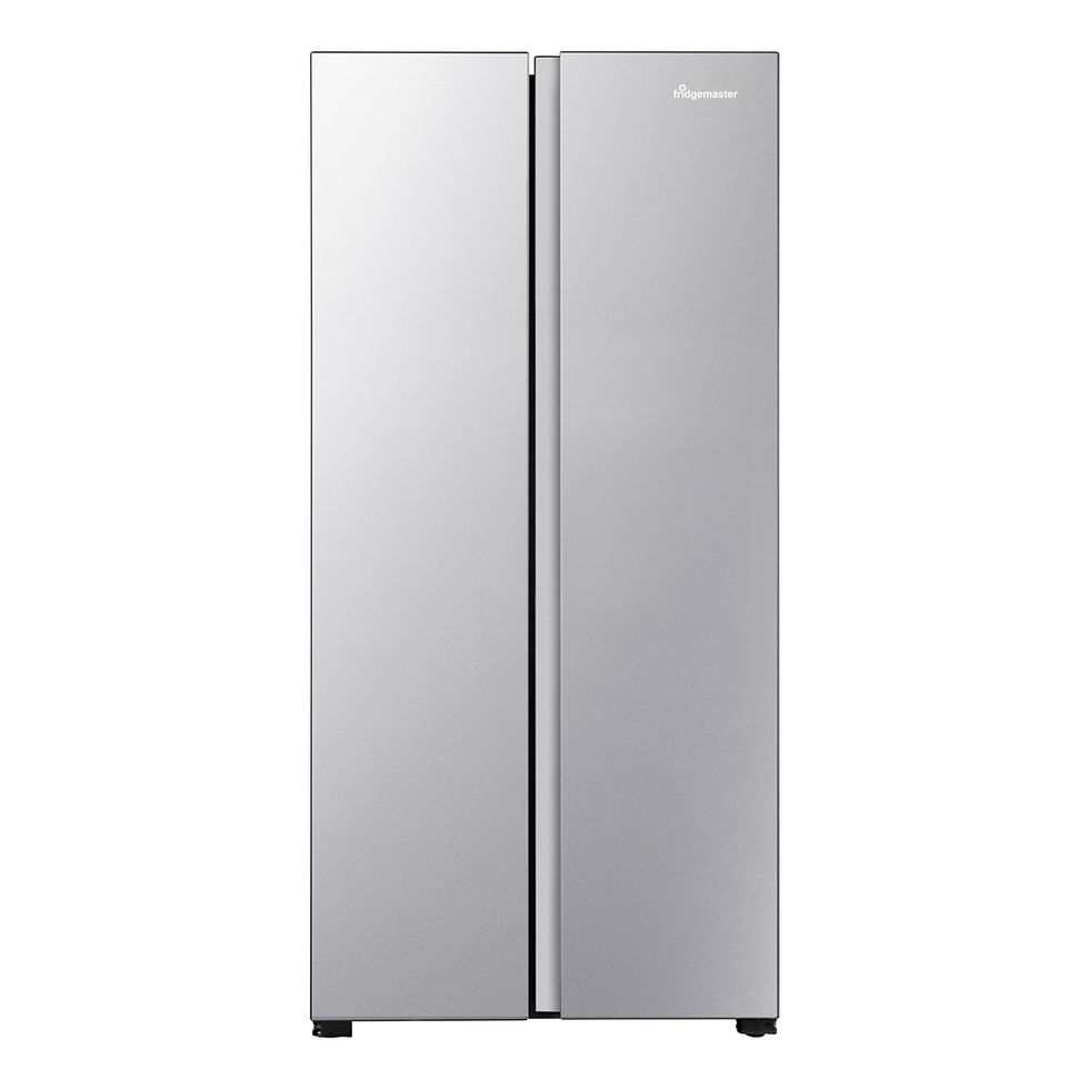 Thumbnail: Fridgemaster MS83430ES 428 Litre American Side-By-Side Fridge Freezer -