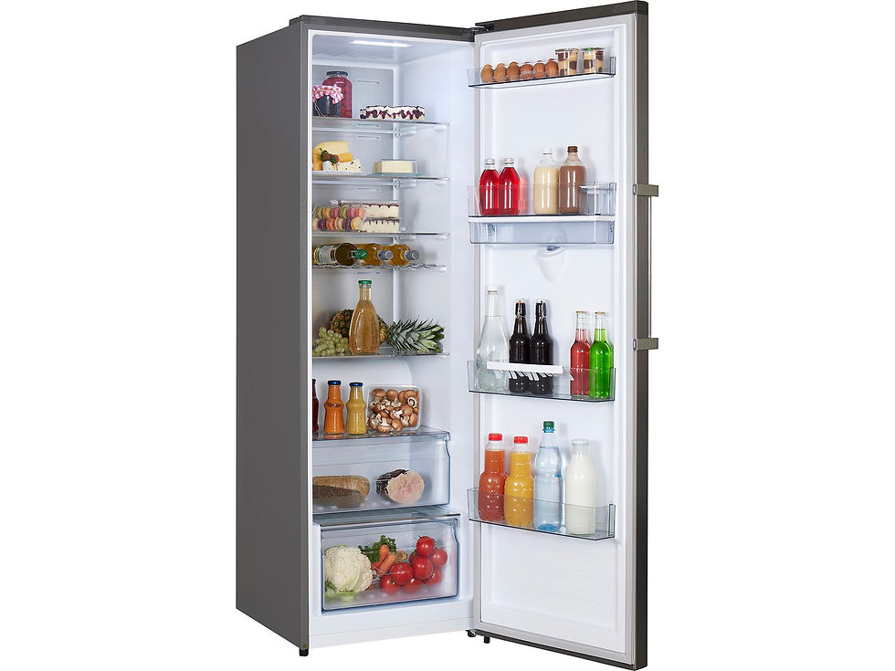 Thumbnail: KENWOOD KTLD60XD25 370L Tall Fridge - Inox