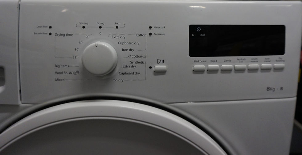 Thumbnail: Hotpoint TDWSF83BEP 8kg B rated Freestanding Condenser Tumble Dryer