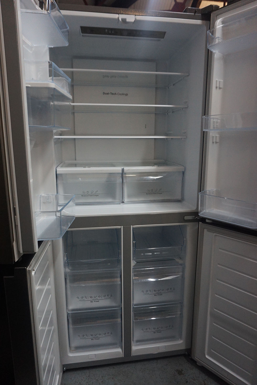 Thumbnail: Hisense RQ560N4WCF American style Freestanding Frost free Fridge freez