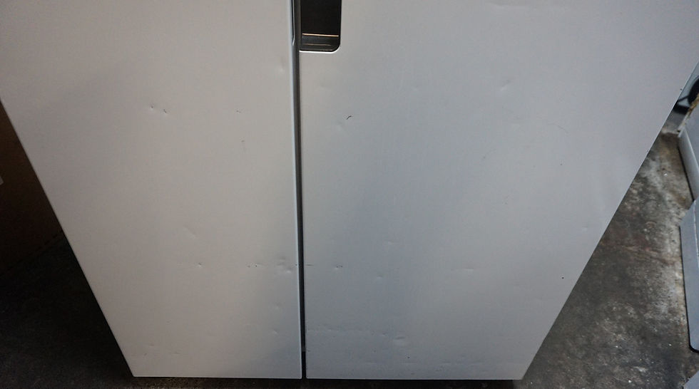 Thumbnail: LOGIK LSBSW20 American-Style Fridge Freezer - White
