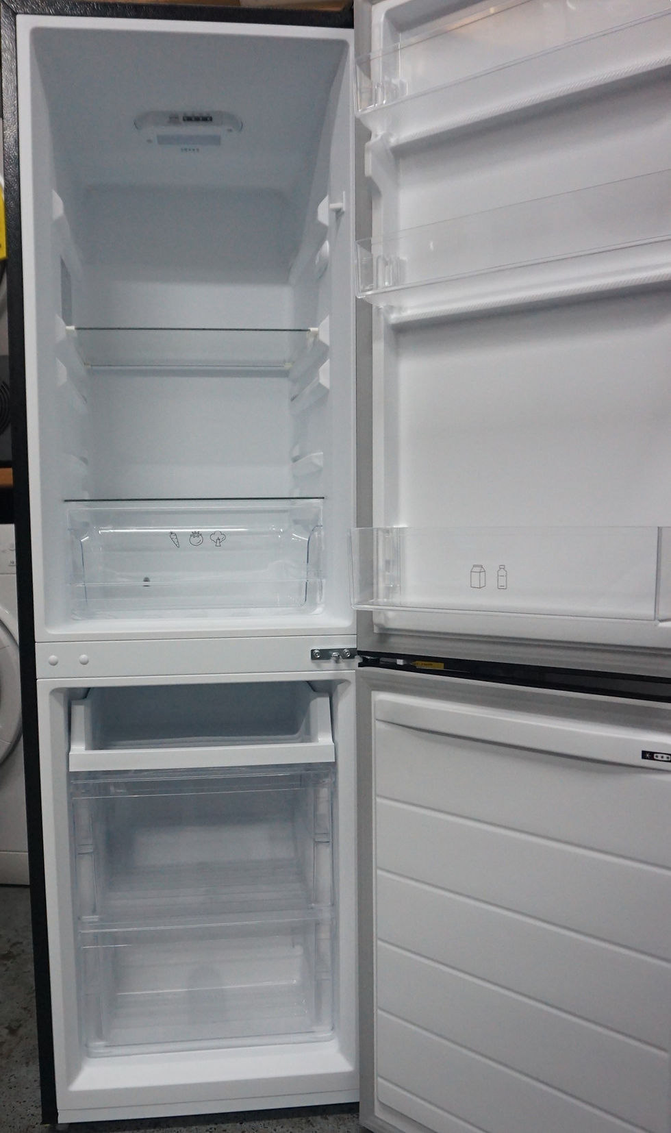 Thumbnail: LOGIK LFC50B23 60/40 Fridge Freezer - Black