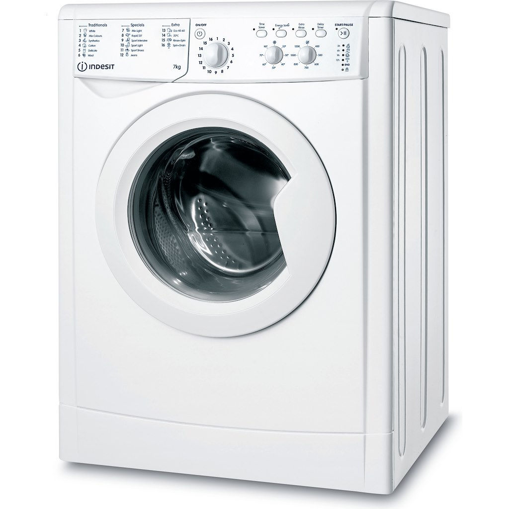 Indesit Ecotime IWC71252WUK Washing Machine 7kg, 1200 rpm - White
