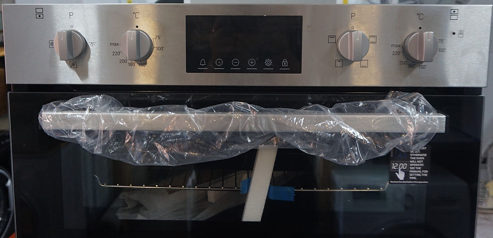Thumbnail: INDESIT DUI10DIX Electric Built-under Double Oven - Black