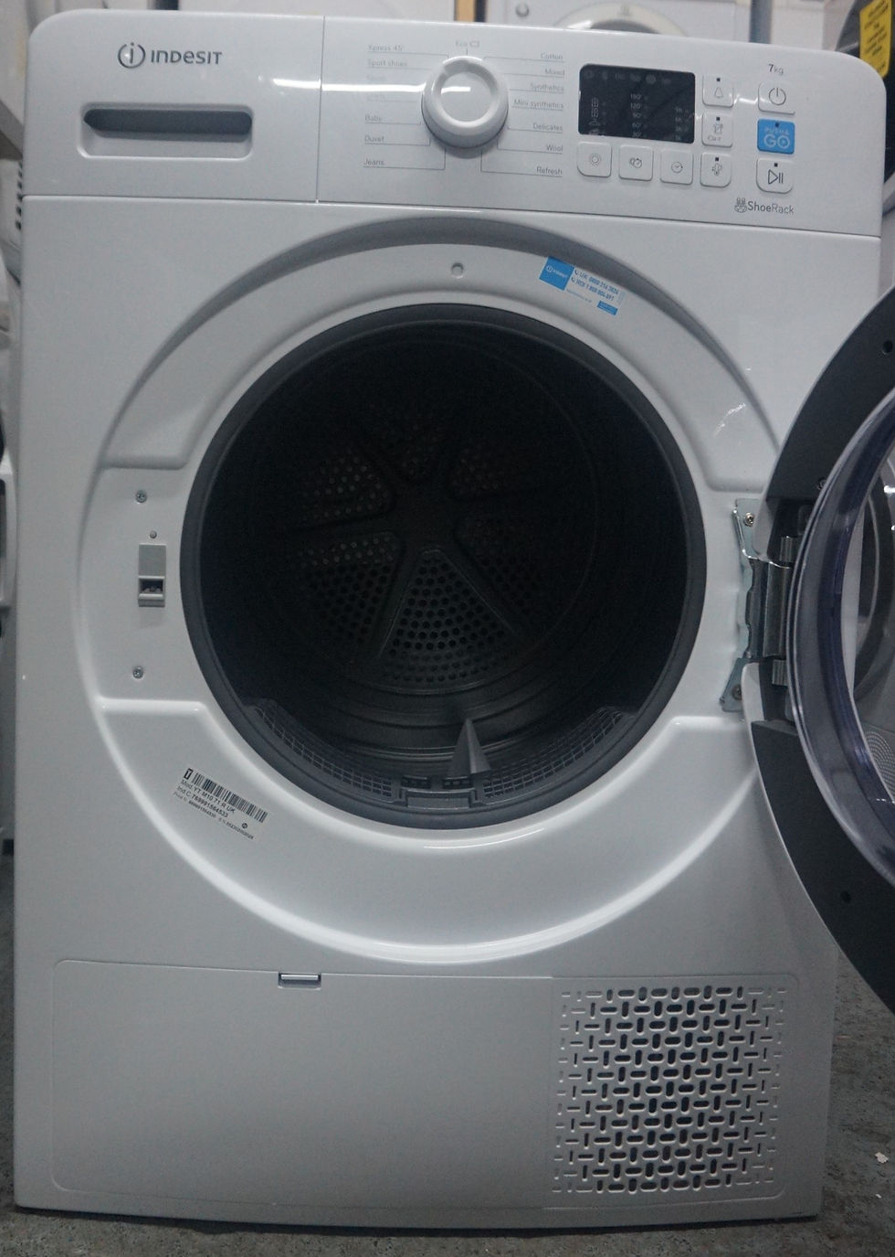 Thumbnail: Indesit YTM1071RUK 7Kg Heat Pump Tumble Dryer - White