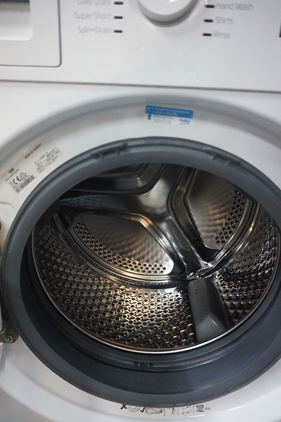 Thumbnail: Beko WDIC7523002 Integrated 7kg / 5kg Capacity Washer Dryer