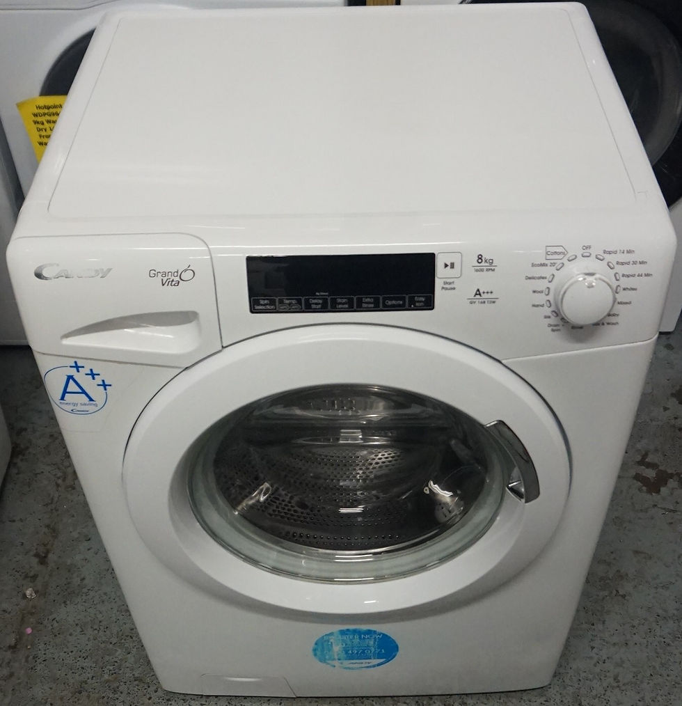 Thumbnail: Candy GV168T3W Freestanding 8KG 1600 Spin Washing Machine