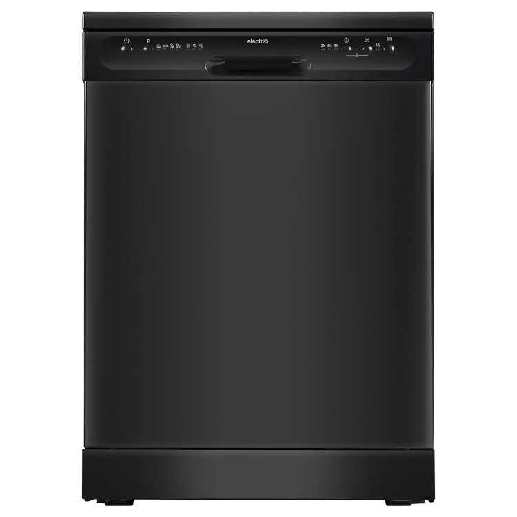 ElectriQ EQ60DWBLACK Freestanding Dishwasher - Black