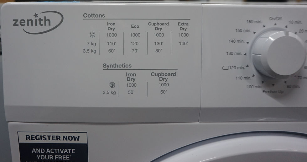 Thumbnail: Zenith ZDCT700W 7kg Condenser Tumble Dryer - White