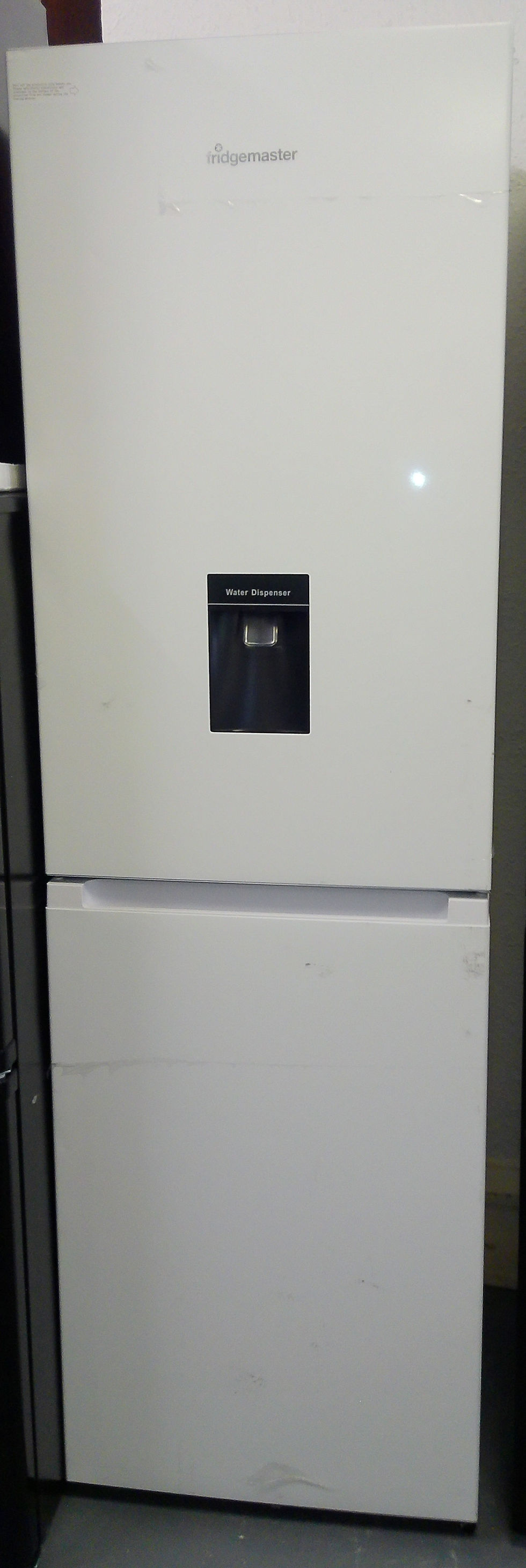 Fridgemaster MC55240DE Freestanding Manual Defrost Fridge Freezer - Whit