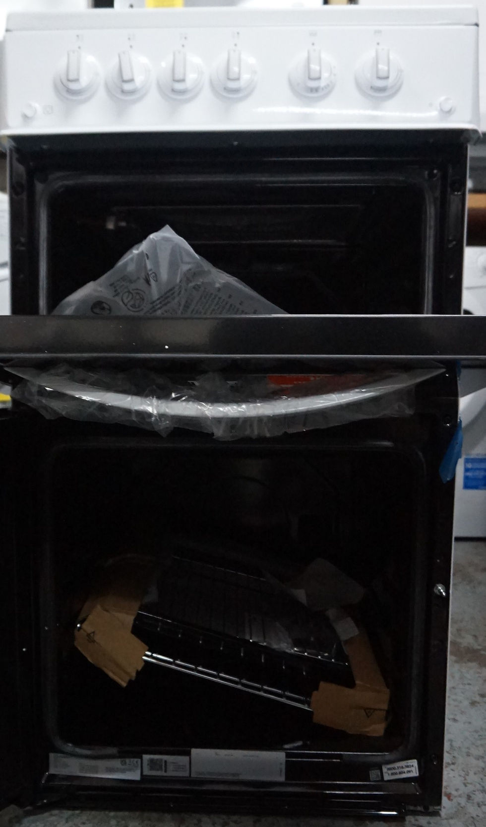 Thumbnail: INDESIT ITG5GMW 50cm Gas Cooker - White
