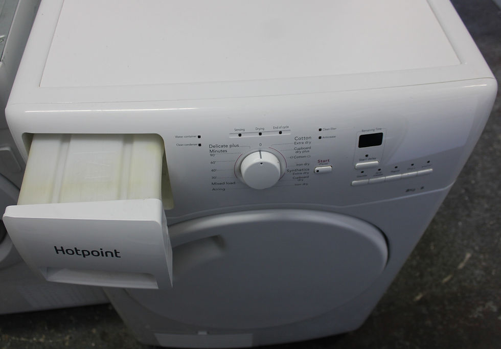 Thumbnail: Hotpoint TDWSF83EPZUK Sensor Condenser Tumble Dry 8kg B rated- White