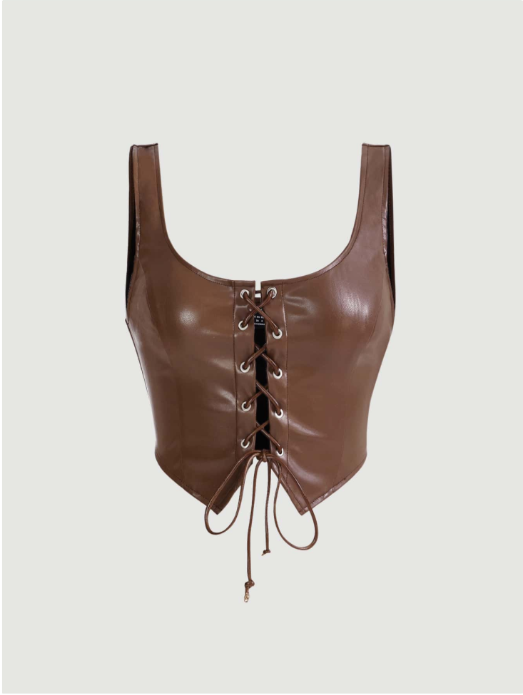 Top Cuerina