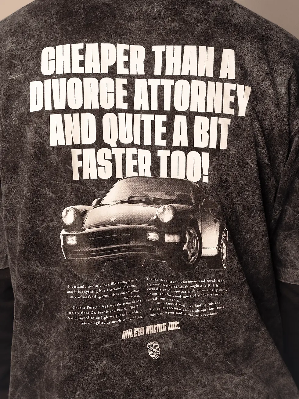 Thumbnail: 911 Turbo Black Acid Washed