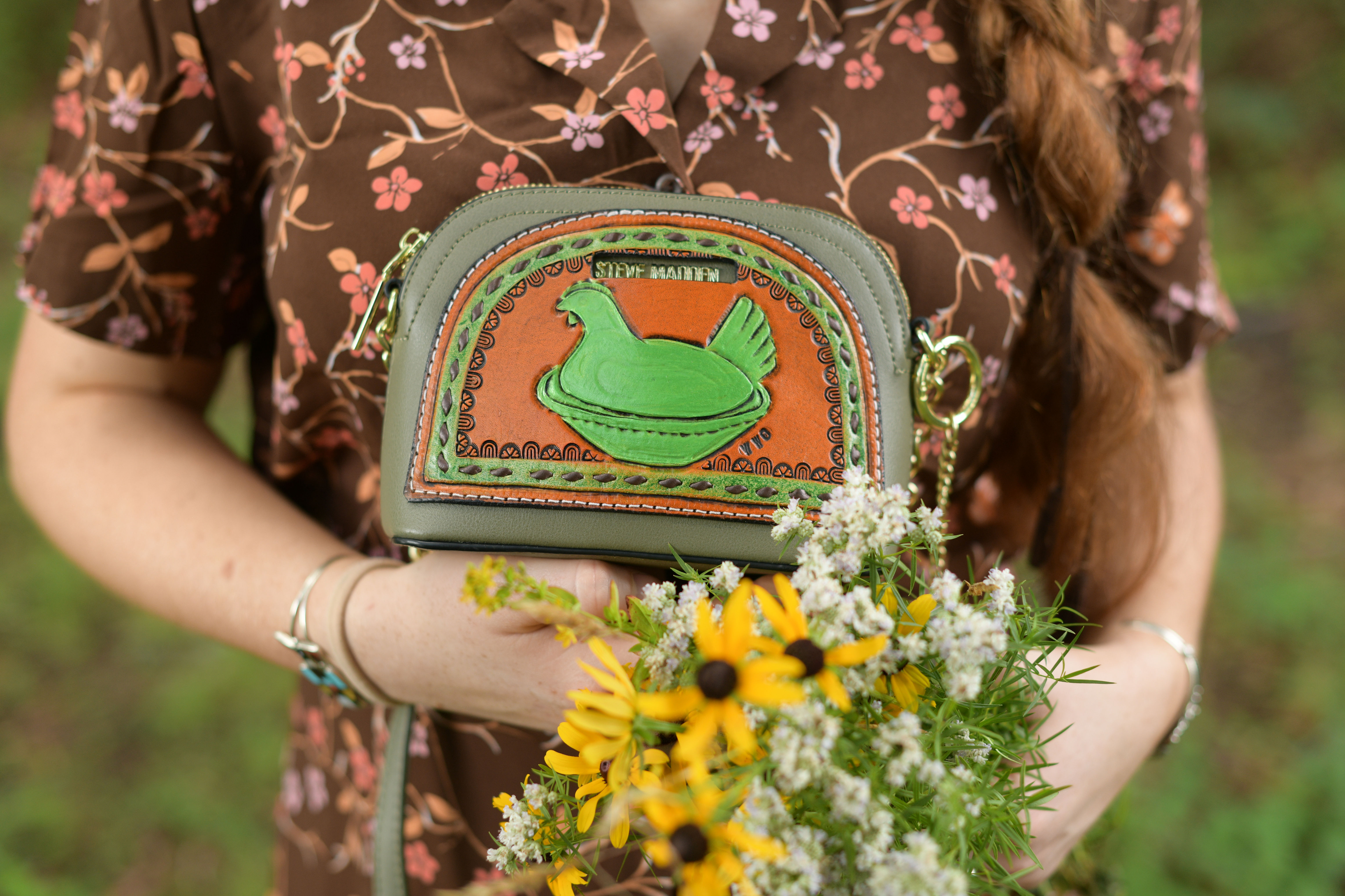 Hen on Nest Purse