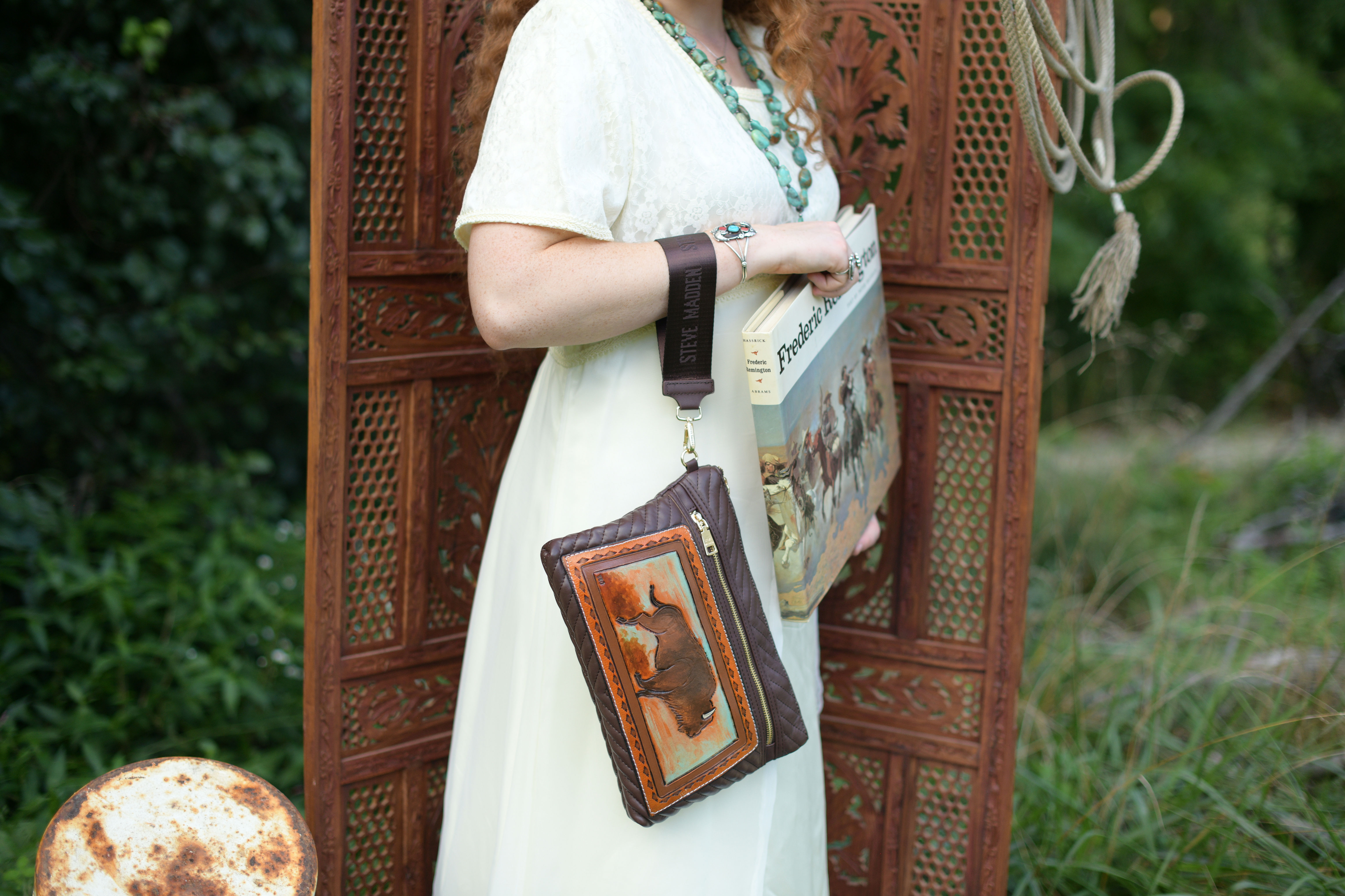 Kickin' Up Dust Clutch Purse