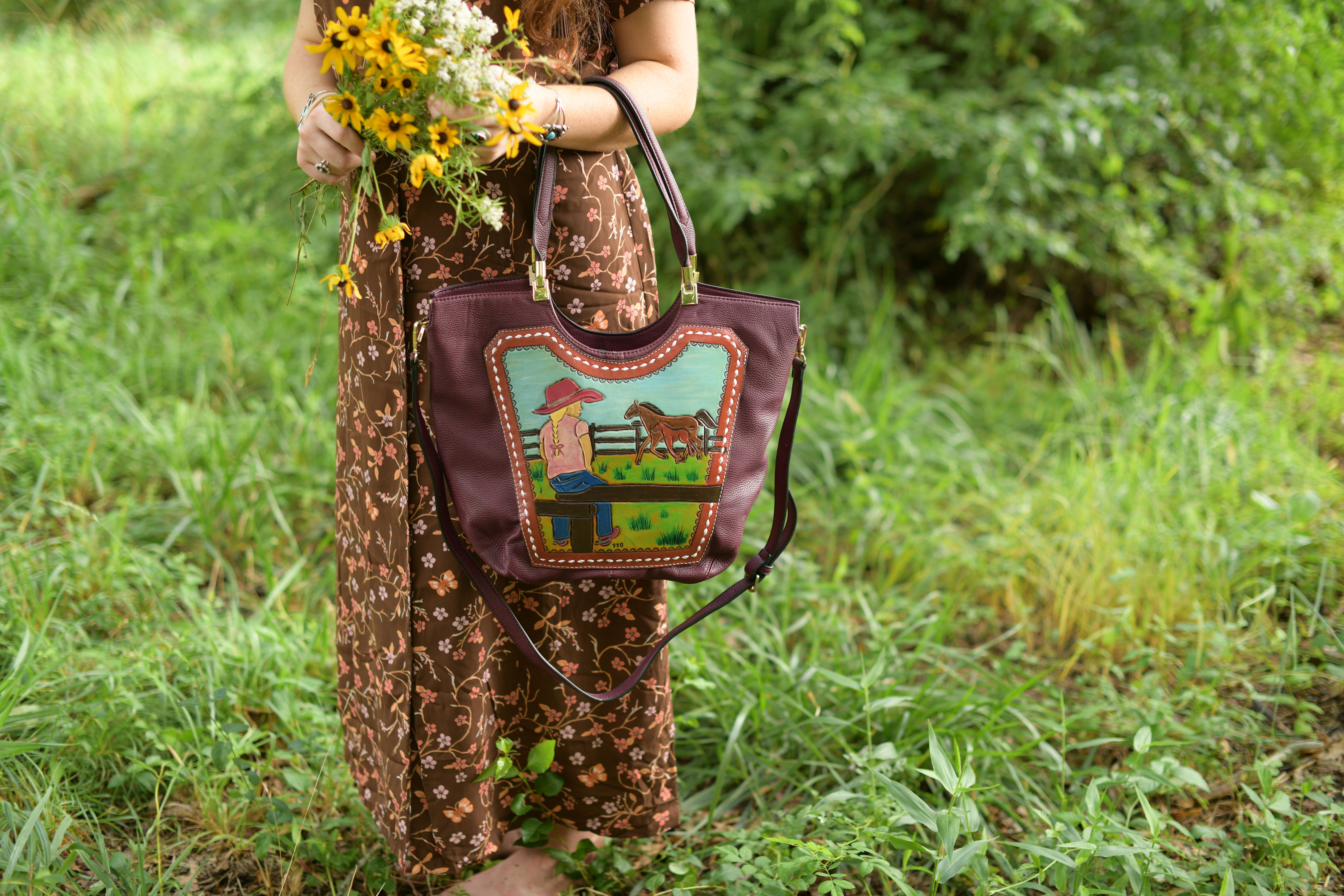 Country Little Girl Purse