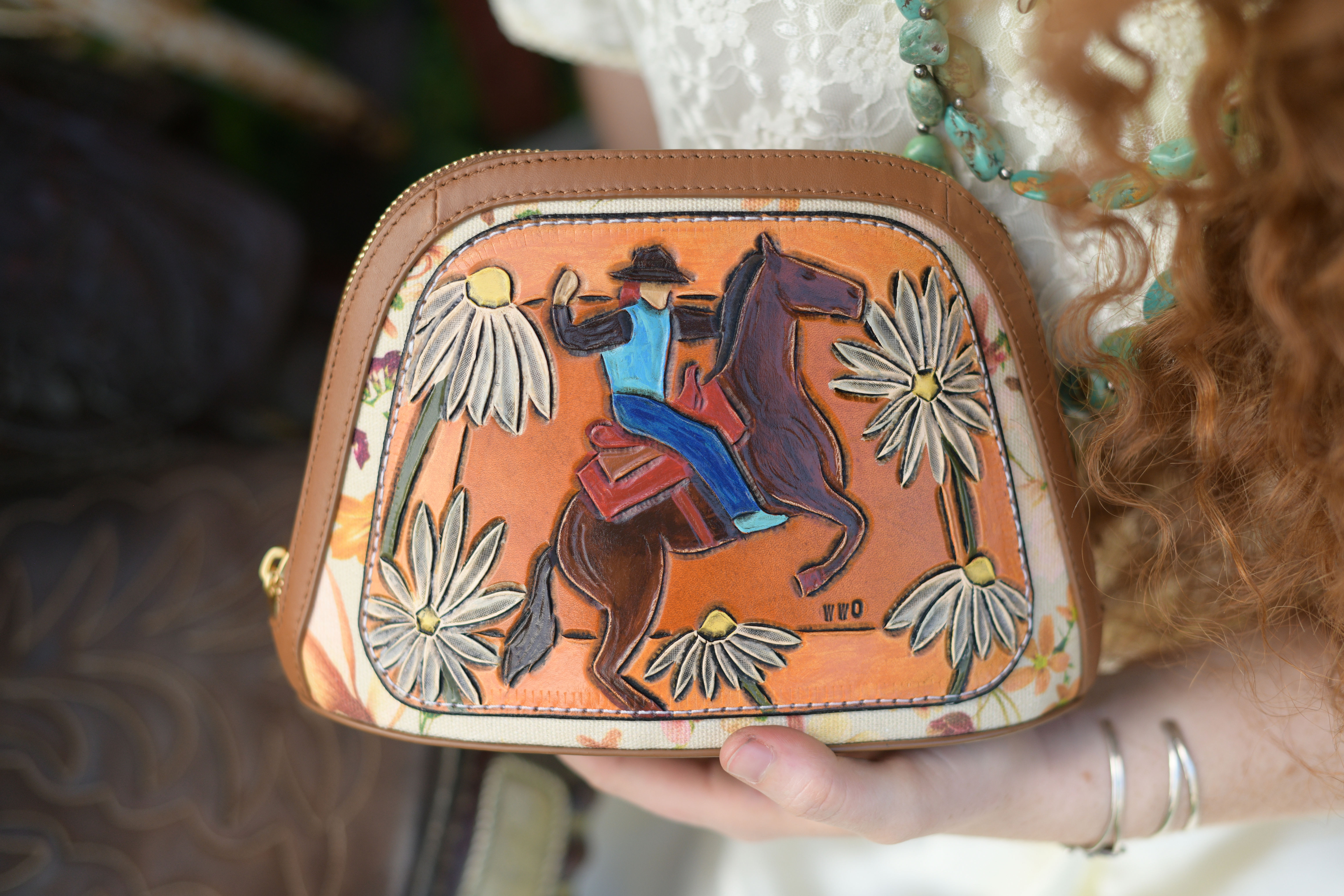 Buckin' Daisies Purse