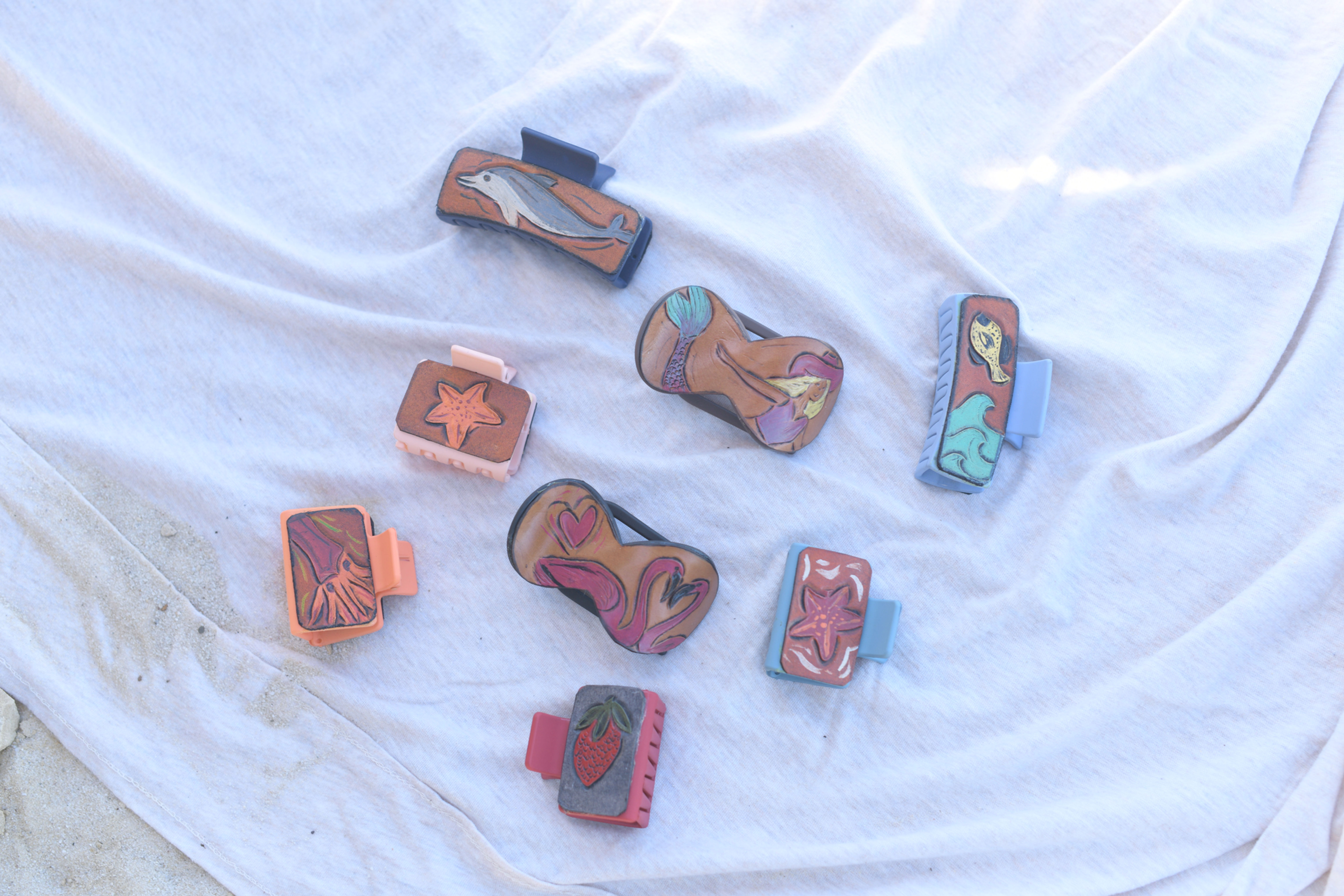 Coastal Cowgirl Hair Clips