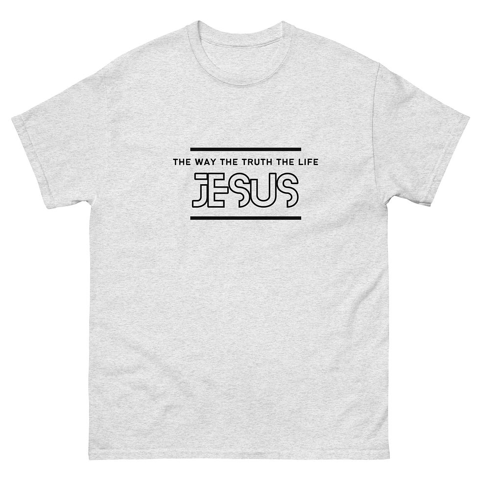 Thumbnail: Jesus, The Way, The Truth, The Life classic tee