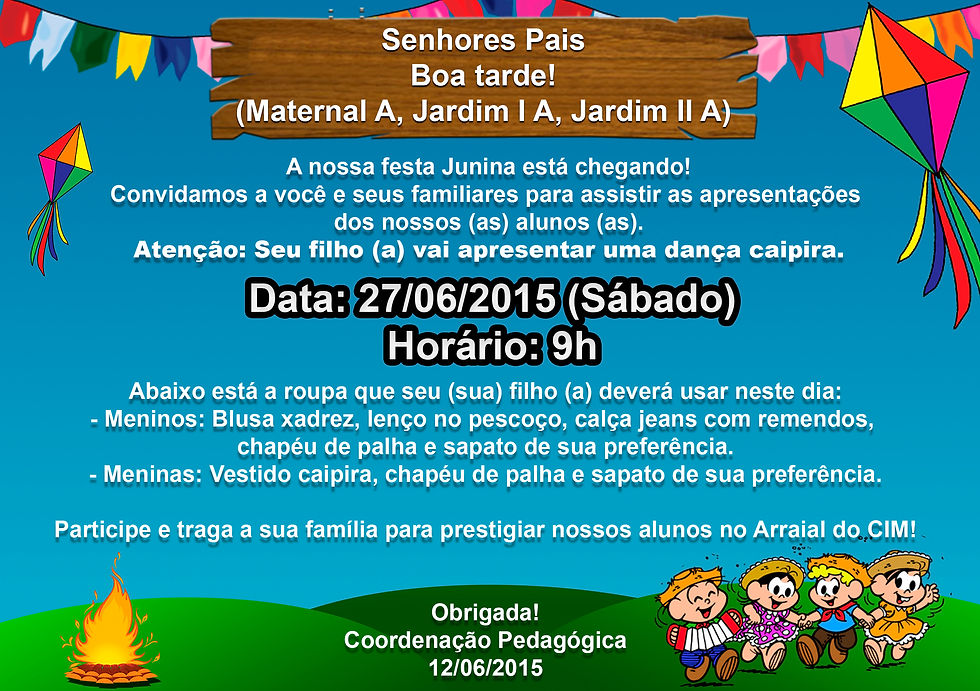 Convite da Festa Junina - MaternalA, Jardim ....jpg